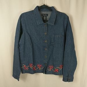 Embroidered Jean Jacket